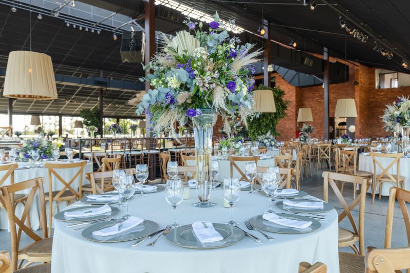 Centre de table floral Interflora pour événement
