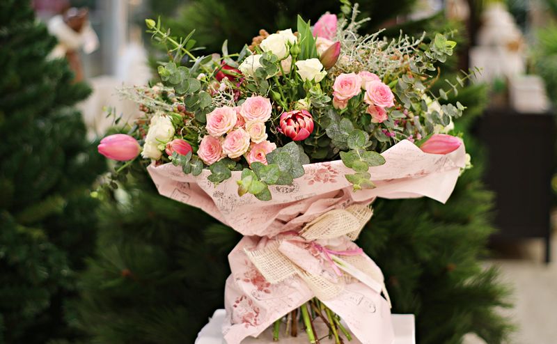 Composition florale de luxe pour occasions spéciales
